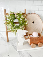 White Flower Mini Wreath