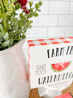 Farm Fresh Watermelon Block