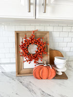 Cranberry Wreath