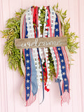 Welcome Wreath Sign