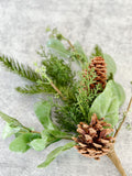 Chestnuts Roasting Mixed Pine Pick