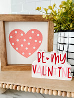 Pink Polka Dot Heart