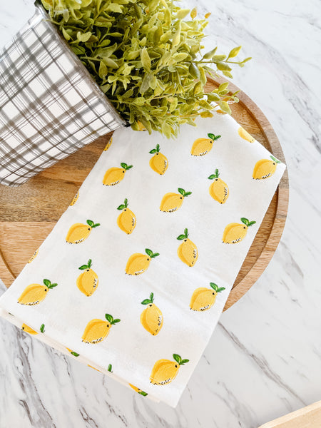 Lemon Tea Towel