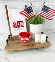 God Bless The USA Tea Towel