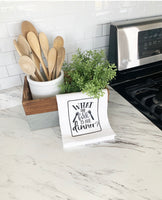 What The Fork Is For Dinner Tea Towel