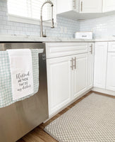 Blessed Are Those That Do My Dishes Tea Towel